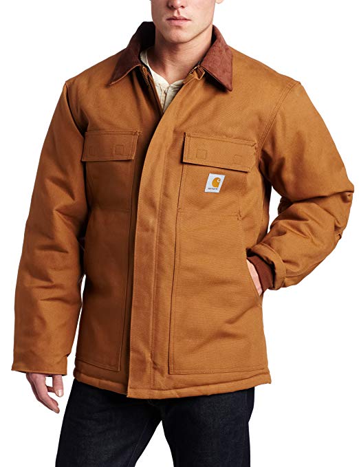 Carhartt Men's Big & Tall Arctic Quilt Lined Duck Traditional Coat C003