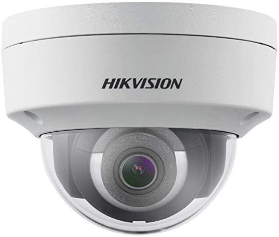 Hikvision Dome Camera DS-2CD2143G0-I IP Vandal Proof H.265 4MP EXIR Fixed 2.8mm Lens True WDR Network Camera, White, Metal, English Upgradable Replacement for DS-2CD2142FWD-I
