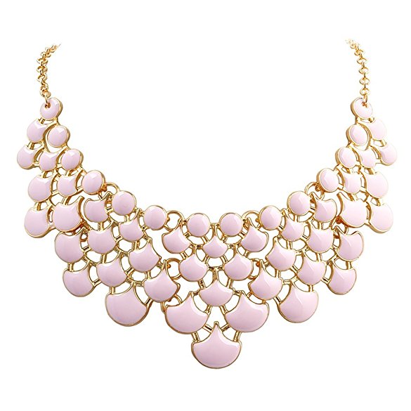 Jane Stone Best Selling Newest Fashion Necklace Vintage Openwork Bib Statement Jewelry