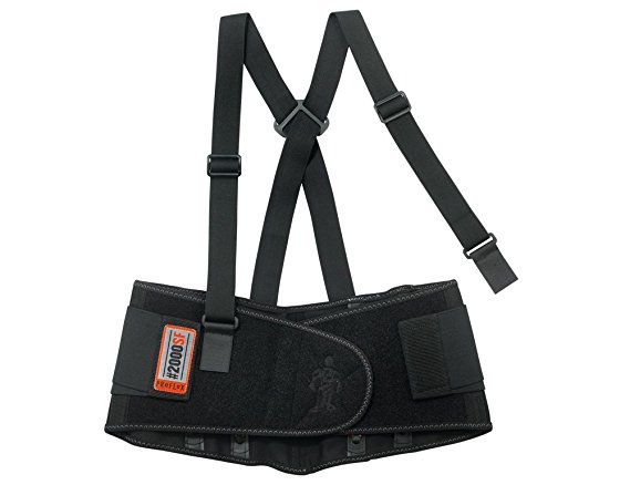 ProFlex 2000SF High-Performance Back Support, Large, Black