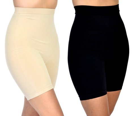 Womens GCool Tech Seamless Hi-Waist Anti Bacterial Shapewear Slimmer Shorts