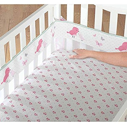 Child of Mine by Carter's Little Birds and Friends Fresh Air Crib Liner