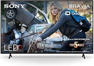 Sony BRAVIA, KD-50X75WL, 50 Inch, LED, Smart TV, 4K HDR, Google TV, ECO PACK, BRAVIA CORE, Narrow Bezel Design