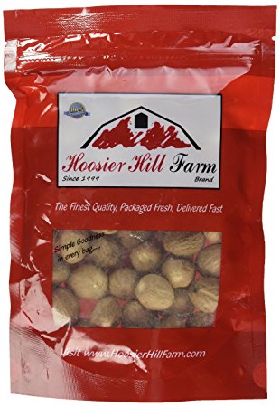 Premium Whole Nutmeg, Hoosier Hill Farm, 1/2 pound