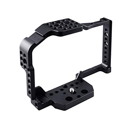 FOTYRIG Sturdy Camera Cage Solid Video Cage for Panasonic Gh4 Gh3 Cage Perfect Formfitting Anodized Aluminum Video Stabilizer