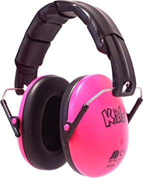 Edz Kidz Ear Defenders (Bright Pink)