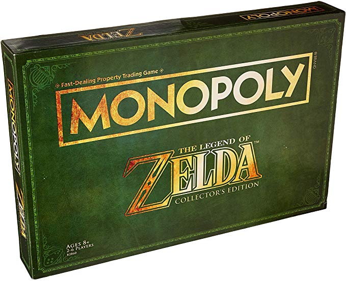 Monopoly Legend of Zelda Collectors Edition Board Game Ages 8 & Up (Amazon Exclusive)