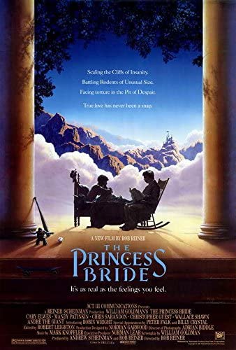 The Princess Bride Movie POSTER 27 x 40 Cary Elwes, Mandy Patinkin, A, MADE IN THE U.S.A.
