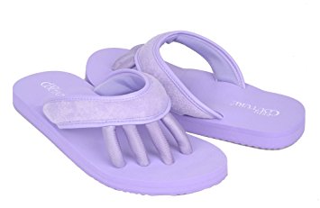 Super Lightweight Pedi Couture Brand Pedicure Sandals with Toe Separator Feature (Multiple Colors and Sizing Available)