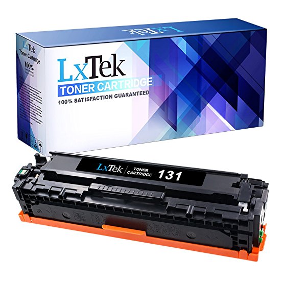 LxTek Compatible Toner Cartridge 131 (1 Black) 6272B001AA for use with ImageClass MF628Cw, ImageClass MF8280Cw, ImageClass MF624Cw, ImageClass LBP7110Cw