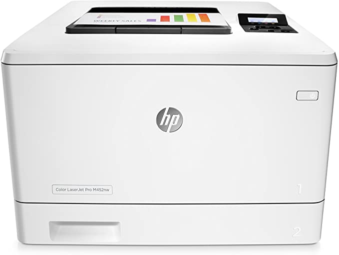 HP Laserjet Pro M452nw Wireless Color Laser Printer with Built-in Ethernet, Amazon Dash Replenishment Ready (CF388A)