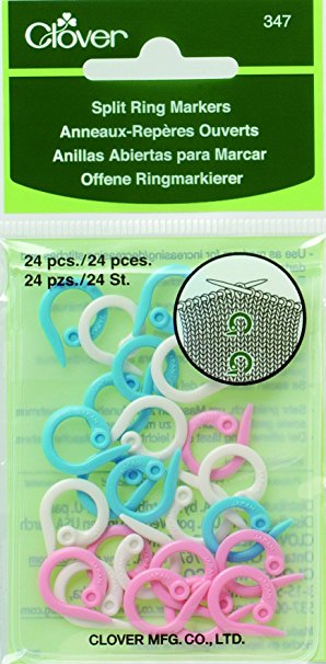 Clover Split Ring Markers