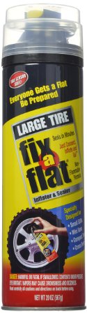 Fix-A-Flat S430 Aerosol Tire Inflator with Hose for Large Tires - 20 oz