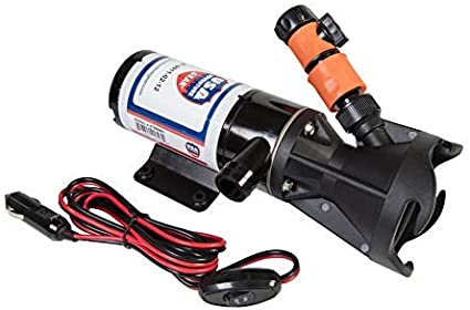 USA Adventure Gear Progear 2000 Quick Release RV |Sewer Waste Macerator Pump | Fits All Black Tanks | 4 Blade 316 Stainless Steel Cutter | Up to 12 GPM