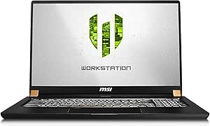 MSI WS75 9TL-497 17.3" FHD Thin and Light Mobile Workstation Intel Core i7-9750H Quadro RTX 4000 32GB 512G NVMe SSD Win10 Pro TPM2.0 TB3 Fingerprint