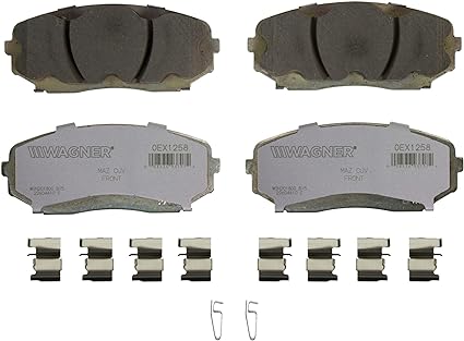 Wagner Brake OEX OEX1258 Disc Brake Pad Set Premium Ceramic