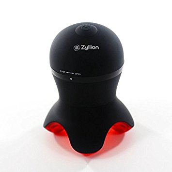 Zyllion Waterproof Handheld Wireless Vibrating Massager (Black) ZMA-17-BK