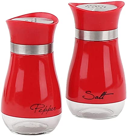 Basic Salt & Pepper Shakers - Red