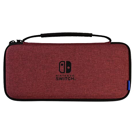 HORI Nintendo Switch Slim Tough Pouch (Red) OLED Model - Officially Licensed - Nintendo Switch;