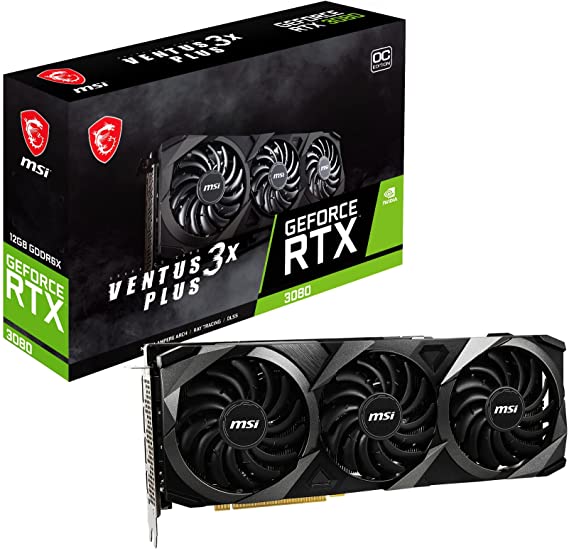 MSI RTX 3080 VENTUS 3X PLUS 12G OC LHR 3304807611