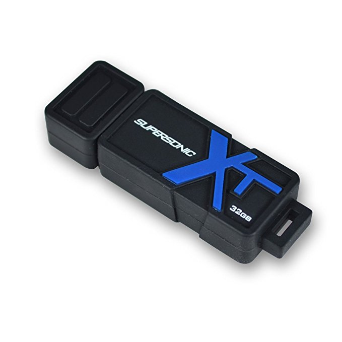 Patriot 32GB Supersonic Boost XT Series USB 3.0 Flash Drive With Up to 150MB/sec - PEF32GSBUSB
