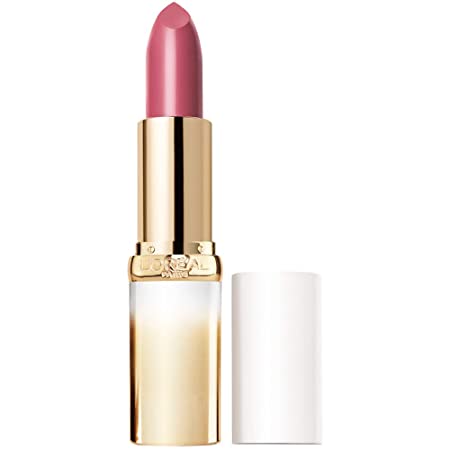 L'Oreal Paris Satin lipstick with precious oils and rich pigments in 10 creamy shades by age perfect cosmetics, 208 Subtle Primrose, 0.13 Ounce