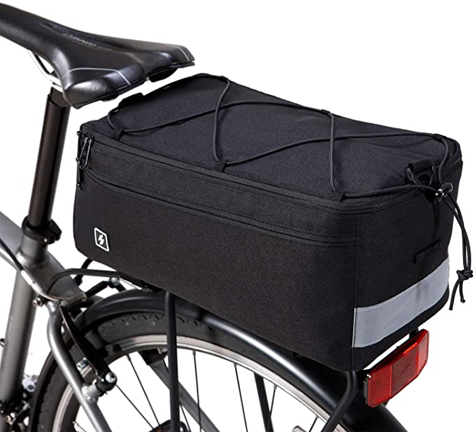 DCCN 8L Bicycle Rear Pannier pack Cooler Bag Water-resistant Bike Seat Carrier Bag