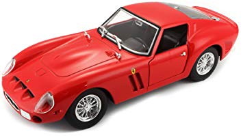 Bburago B18-26018 1:24 Scale Race and Play of The Ferrari 250 GTO Sports Car Die-Cast Model