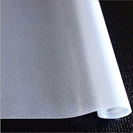 HXSS Frosted Privacy PVC Static Cling Window Glass Film for Bedroom,Office,Kitchen 45cm x 2m