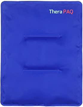 Large Gel Ice Pack by TheraPAQ - Reusable Hot & Cold Therapy Device for Your Hips, Shoulders, Back, Arms, Legs, Knees - Refreezable & Microwavable Gel Pad for Pain Relief & Faster Injury Recovery