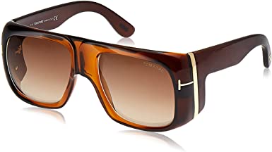 Tom Ford GINO FT 0733 BROWN/LIGHT BROWN SHADED 60/19/135 men Sunglasses