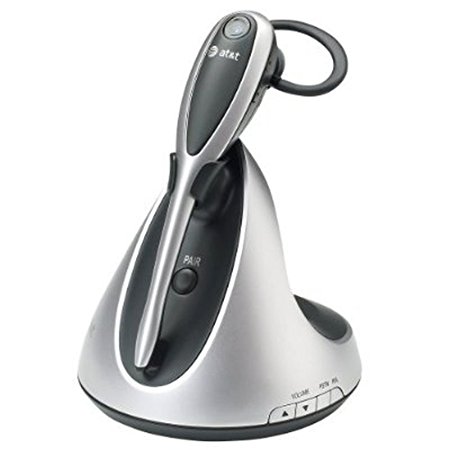 AT&T TL7610 DECT 6.0 Cordless Headset Telephone, Compatible with Corded and Cordless Single- and Multi-Line Phones