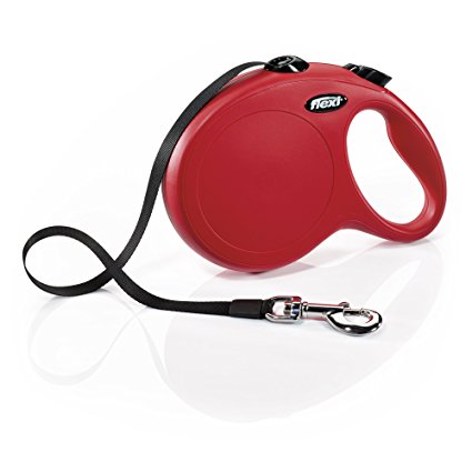 Flexi Classic Retractable Dog Leash in Red, 26'