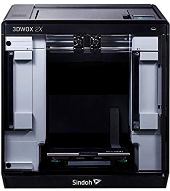 Sindoh 3DWOX 2X 3D Printer,Dual Extruder, Wi-Fi Connected, HEPA Filter, Flexible Metal Bed Plate (Heated)