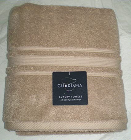 Charisma Luxury Bath Towel - 100% Hygro Cotton - Linen