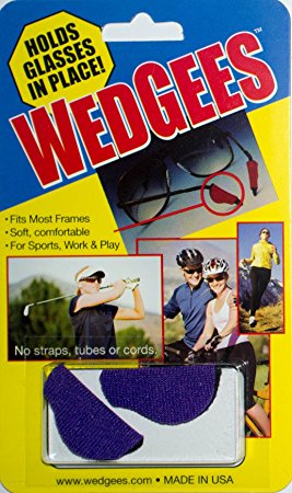 Wedgees Eyeglass Retainers and Eyewear Holders (Purple Sport)