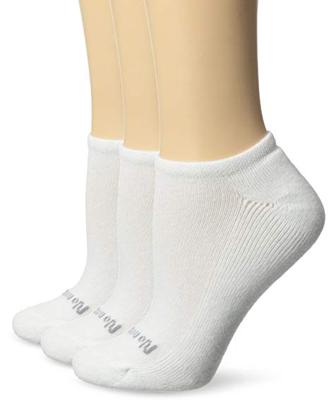 No Nonsense Women's Ahh Said The Foot No Show Half Cushion Sock 3-Pack