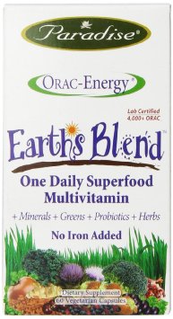 Paradise Herbs Orac Energy Multi One Vegetarian Capsules, 60 Count