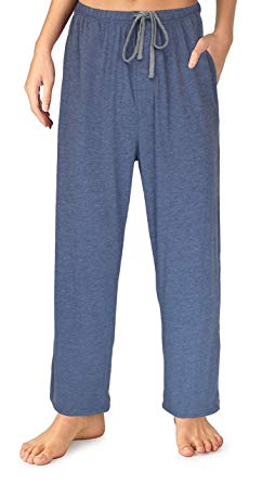 EVERDREAM Sleepwear Womens Jersey Knit Pajama Pants, Long Pj Bottoms
