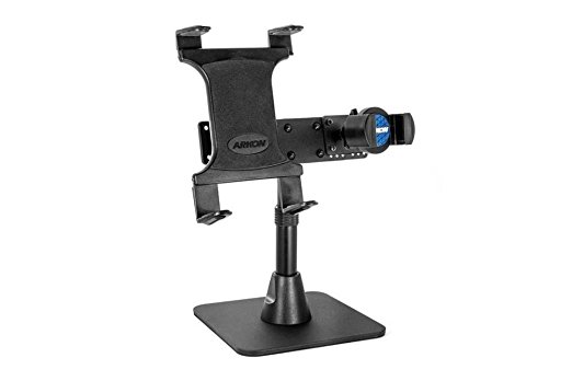 Arkon TW Broadcaster Tablet and Phone Desk Stand for Live Streaming Retail Black