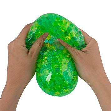 Orb Bead Ball Bubbleezz Squishy & Splat Beadiballz HOT New Toy (Green)