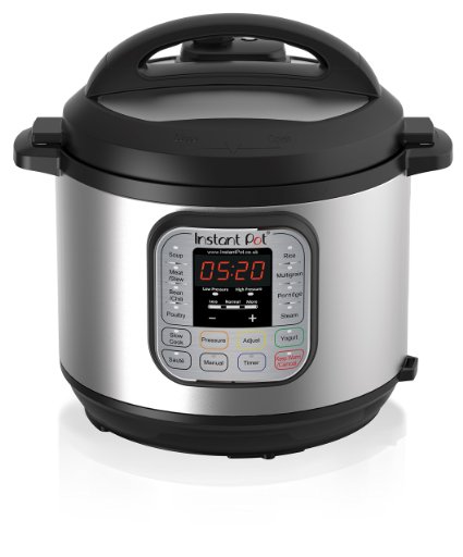 Instant Pot Duo 7-in-1 Electric Pressure Cooker 6 Litre 1000 W Brushed Stainless SteelBlack