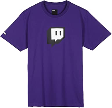 Twitch Glitch Logo Tee - Purple