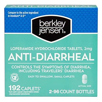 Berkley Jensen Anti-Diarrheal Caplets, 192 ct.