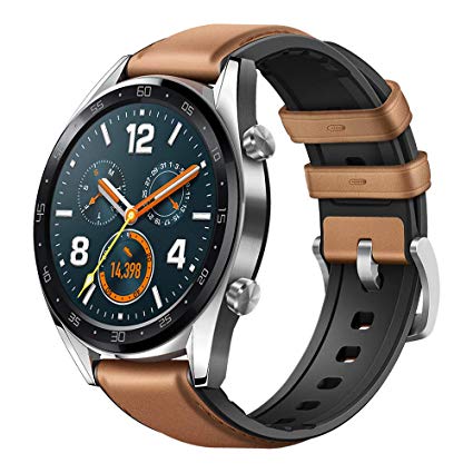 Huawei Watch GT Classic - GPS Smartwatch with 1.39" AMOLED Touchscreen, 2-Week Battery Life, 24/7 Continuous Heart Rate Monitor, Indoor and Outdoor Sports, 5ATM Waterproof
