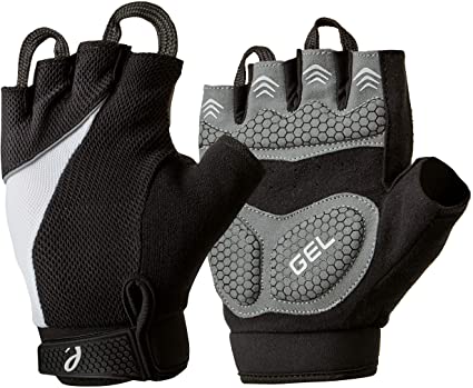 Elite Cycling Project Urban Cycling Gloves Fingerless Bike Gloves with 7mm Thick Gel Pads and Easy Off Finger Pulls