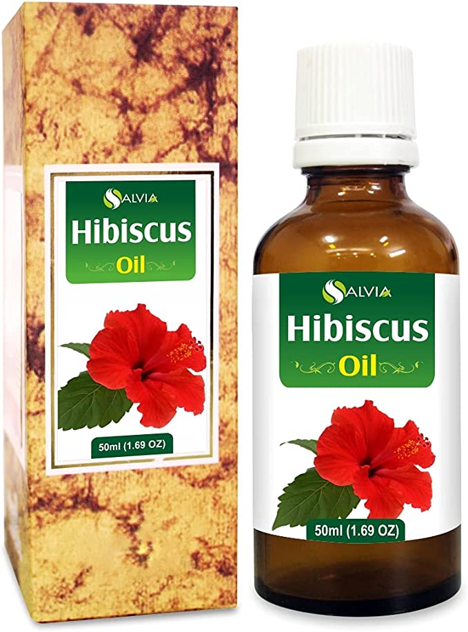 Hibiscus (Hibiscus Sabdariffa L) Essential Oil 100% Pure Uncut Undiluted Cold Pressed Herbal Premium Aromatherapy Oil 50ML