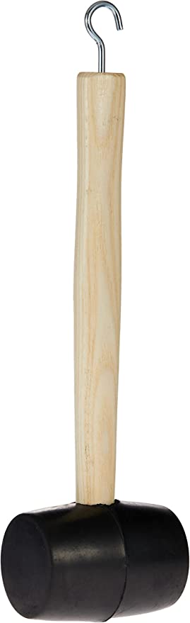 Coghlan's Tent Peg Mallet, Wood/Rubber Head