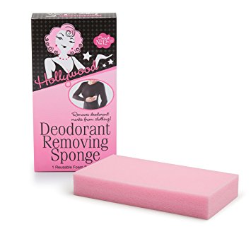 Hollywood Fashion Secrets Reusable Deodorant Removing Sponge