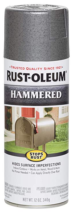 Rust-Oleum 7214830 Spray Paint, Each, Gray